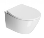 GSI - MODO WC sedátko, Soft Close, Quick Release, bílá/chrom MS98C11