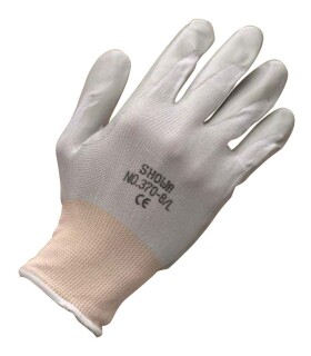 Pracovní rukavice Showa Nitril Grip 370 - Pracovní rukavice s elastickým základem z nekonečného nylonového vlákna* Velikost rukavic: 7/M C39573