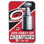 Wincraft Cedule Carolina Hurricanes NHL 2026 Stanley Cup Champions