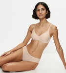 Dámská podprsenka Pure Micro N - BROWN - hnědá 00DL - TRIUMPH CAMEO BEIGE 85D
