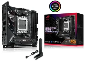 ASUS ROG STRIX B850-I GAMING WIFI / B850 / 2x DDR5 / 1x 2.5GLAN / Wi-Fi 7 / mITX (90MB1K30-M0EAY0)