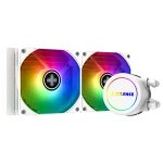 Xilence LiQuRizer LQ240.W.ARGB bílá / 2x 120mm / TDP 300W / 30.2 dB @ 1500 RPM / AMD + intel (LQ240.W.ARGB)