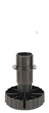 HETTICH 9306015 noha Korrekt, 70 mm, černá (105987)