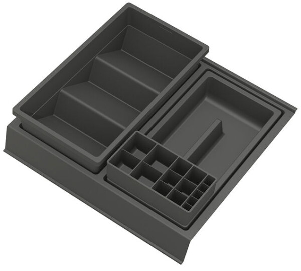 Gollinuci Koupelnový organizér antracit 322x308