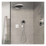 HANSGROHE - ShowerSelect Comfort E Termostatická baterie pod omítku, pro 2 spotřebiče, matná bílá 15578700