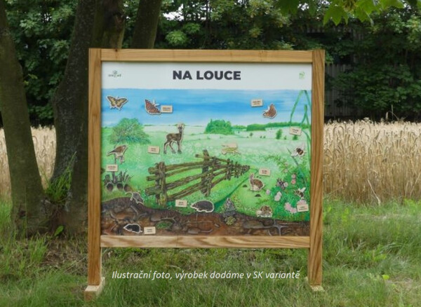 Stolný biotop s magnetmi - Lúka SK