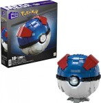 Mega Construx Pokemon - Jumbo Great Ball se světlem