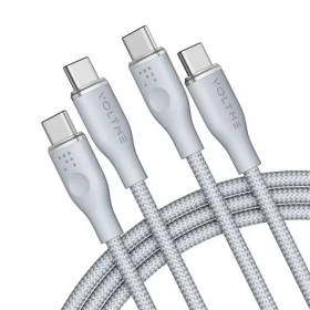 VOLTME Powerlink Rugg Series CTC Kabel USB-C(M) 5A/100W 1.8m šedá / 2x USB-C(M) (C2064)