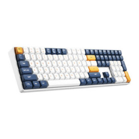 DarkFlash GD108 modrá / Bezdrátová klávesnice / mechanická / USB 2.4GHz / US Layout (GD108 Blue Keyboard)