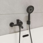 Kielle - Oudee Sprchová hlavice 130, 3 proudy, matná černá 20402004