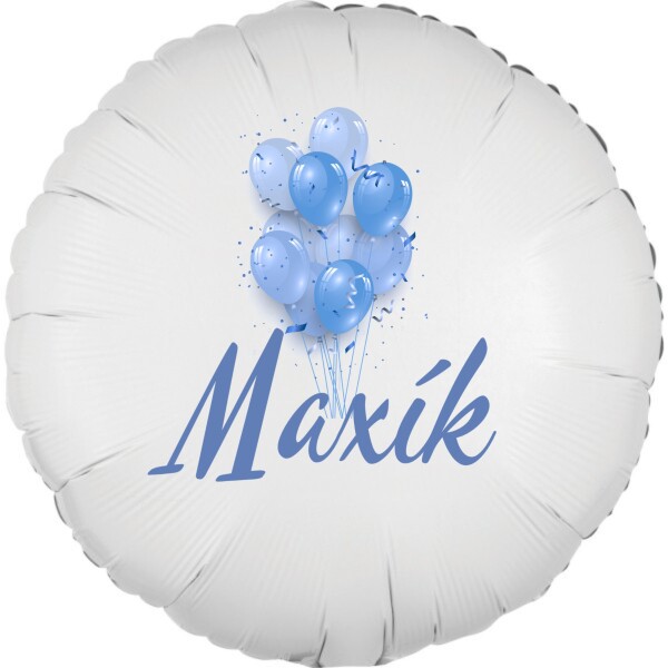 Maxík - balónek s jménem - Balonky.cz Maxík - balónek s jménem - Balonky.cz