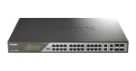 D-Link DSS-200G-28MPP/E / Switch / L2 Managed / 24x Gigabit PoE+ / 4x SFP / PoE 518W (DSS-200G-28MPP/E)