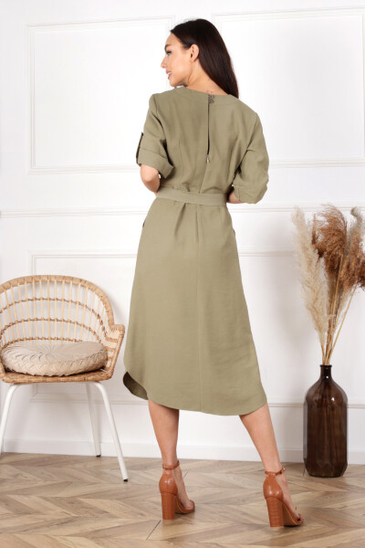 Merce Dress Gala Khaki