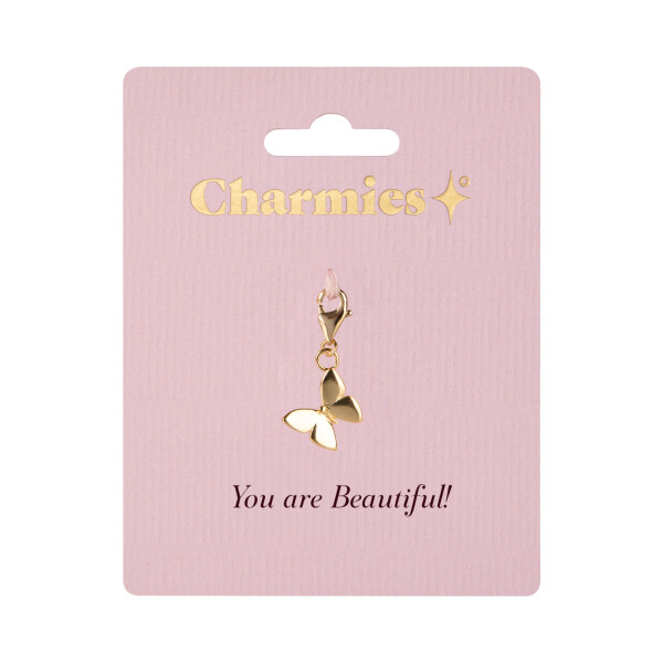 Zlatý přívěsek motýlka - Beautiful - Albi