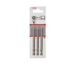 BOSCH 2607001535 / Sada šroubovacích bitů PH2 89 mm (3 ks) / Extra odolné (2607001535)