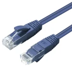 MicroConnect CAT6a U/UTP 2m modrá / Síťový kabel / RJ-45 / PoE / LSZH (MC-UTP6A02B)