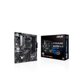 ASUS MB Sc AM4 PRIME A520M-A II CSM, AMD A520, 4xDDR4, 1xDP, 1xHDMI, 1xVGA, mATX EDF_1887088