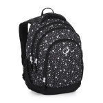 Bagmaster SUPERNOVA 24 A studentský batoh – černo-bílý