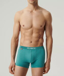 Boxerky Atlantic 3MH-011 A'3 S-2XL černošedá melanž XL