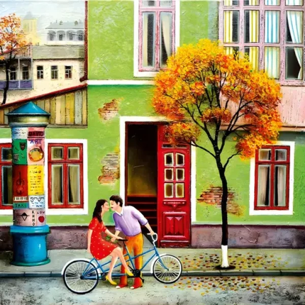 MAGNOLIA Puzzle Podzimní polibek