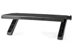 Nedis Ergonomická police nad obrazovku černá / Police / multifunkční / nosnost 6 kg (ERGOSTS100BK)