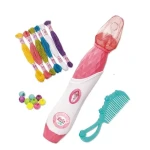 MaDe 16100 Souprava korálků k zaplétání do vlasů s příslušenstvím na baterie