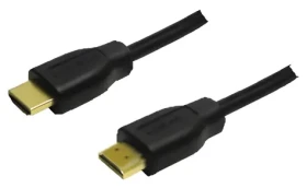 LogiLink černá / HDMI kabel / s Ethernetem / pozlacené konektory / 2 m (CH0037)