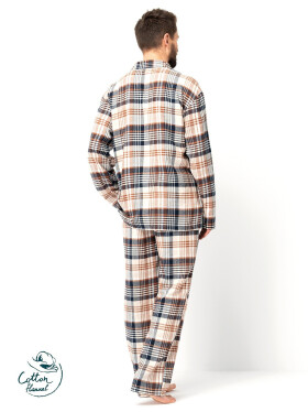Pánské pyžamo Key MNS 443 B25 délka/r 3XL-4XL na zip mix 3XL