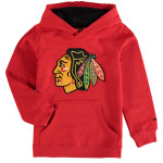 Reebok Dětská mikina Chicago Blackhawks NHL Prime Applique Pullover Hoodie červená Velikost: Dětské XL (14 - 16 let)