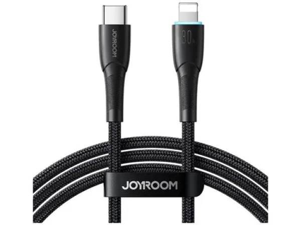 Joyroom SA32-CL3 Nabíjecí kabel USB-C (M) - Lightning (M) 30W 1.0m černá (SA32-CL3 1m Bl)