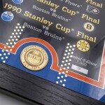 Obraz Edmonton Oilers NHL Stanley Cup Legacy Bronze Coin