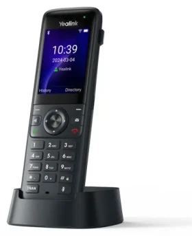 Yealink AX83H černá / VoIP telefon / Wi-Fi 6 / Bluetooth 5.0 / 2,4" displej / 4x SIP (AX83H)