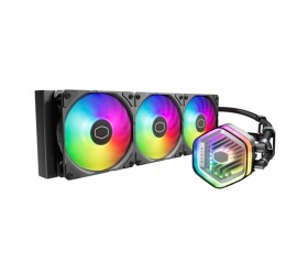 Cooler Master vodní chladič MasterLiquid 360 Atmos ARGB, 3x120mm, LGA1851, AM5, černá EDF_1566306