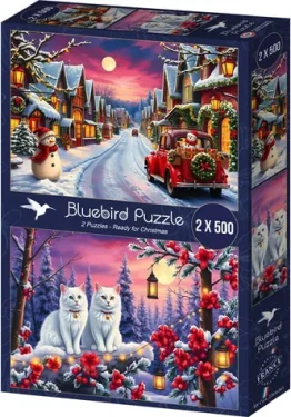 BLUEBIRD Puzzle Připraveni na Vánoce