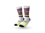 Fizik TEAM EDITION FZKSOCKSTE3820 LILAC/WHITE - Fizik Team Edition cyklistické ponožky Lilac/White vel. S (35-39)