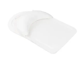KikkaBoo Hrací deka pro hru na bříšku z paměťové pěny Airknit White / od narození (31106010136KB)