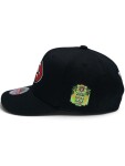 Mitchell & Ness Pánská kšiltovka San Francisco 49ers NFL Black Out Sidepatch Classic Red Stretch-Snap