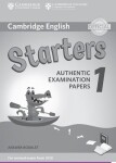 Cambridge English Starters 1 for Revised Exam from 2018 Answer Booklet - Kolektiv autorů