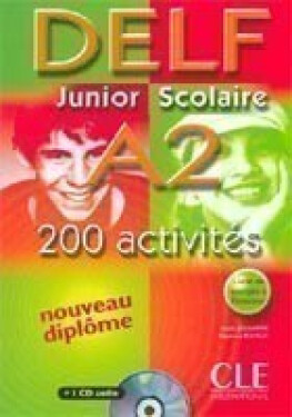 DELF Junior scolaire A2 - Livre + CD, Nouveau - Cecile Jouhanne