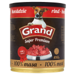 GRAND konz. Superpremium pes hovězí 850g + Množstevní sleva