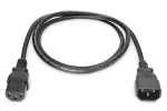 Digitus Prodlužovací napájecí kabel IEC C14-C13 černá / Kabel / 1,8 m / H05VV-F3G 3× 0,75 mm2 (AK-440201-018-S)