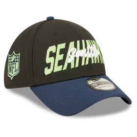 New Era Pánská kšiltovka Seattle Seahawks NFL Official 2022 Draft 39THIRTY Flex Velikost: S/M