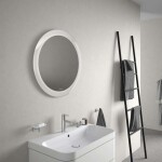 DURAVIT - Happy D.2 Plus Zrcadlo, průměr 70 cm, s LED osvětlením HP7480S00000000