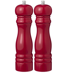 Ib Laursen Mlýnek na sůl nebo pepř Red Sůl, červená barva, dřevo