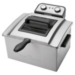 Proficook PC-FR 1038 / Dvojitá fritéza / 3000 W / 130 °C - 190 °C / 5 l / 2 koše (4006160011203)