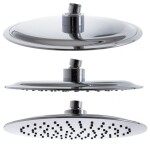 Erga Erga, SLIM sprchová hlavice o průměru 25cm, chromová, ERG-YKA-BP.BRG25-CHR