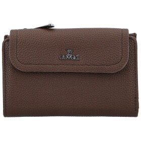 Stylová dámská koženková peněženka Coveri Deana, coffee