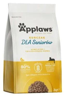 Applaws Senior kuřecí 2 kg / Granule pro kočky / bez obilovin / pro starší a kastrované kočky (033-4205)