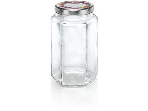Leifheit šestihranná sklenice 1700 ml 03212