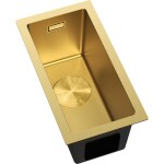 MEXEN - Trixo ocelový dřez 1-bowl 230 x 440 mm, zlatá HC 6411221000-55HC